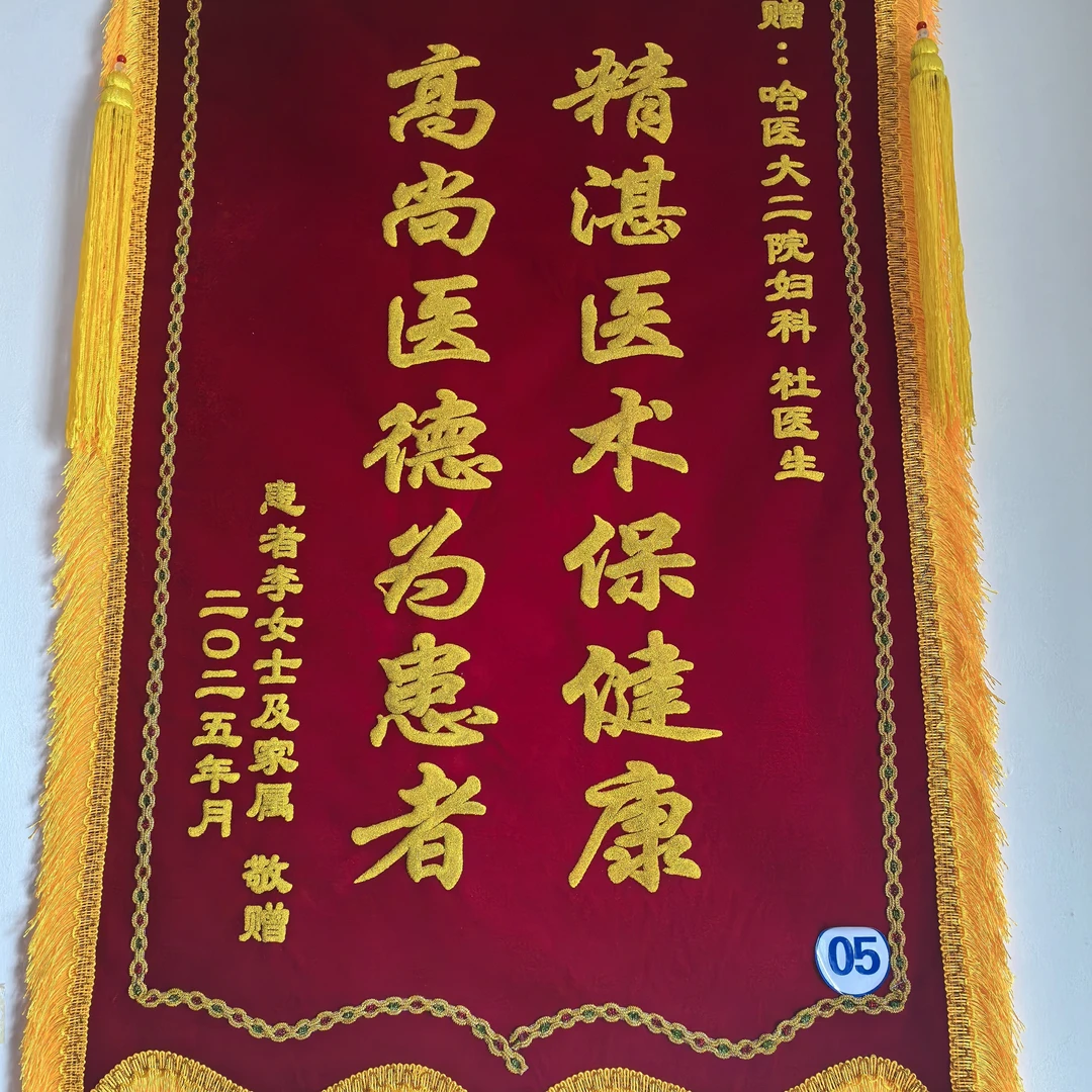 定制高档特型锦旗感谢医生护士老师幼儿园月嫂物业民警驾校教练