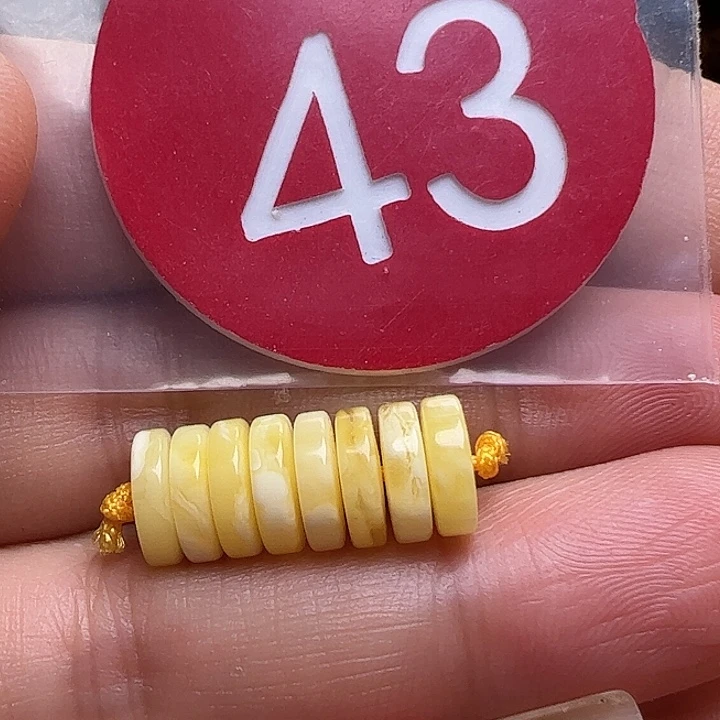 蜜蜡未镶嵌珠宝奇石8m m