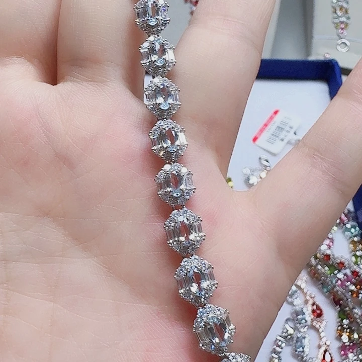 吊坠925银合成立方氧化锆
