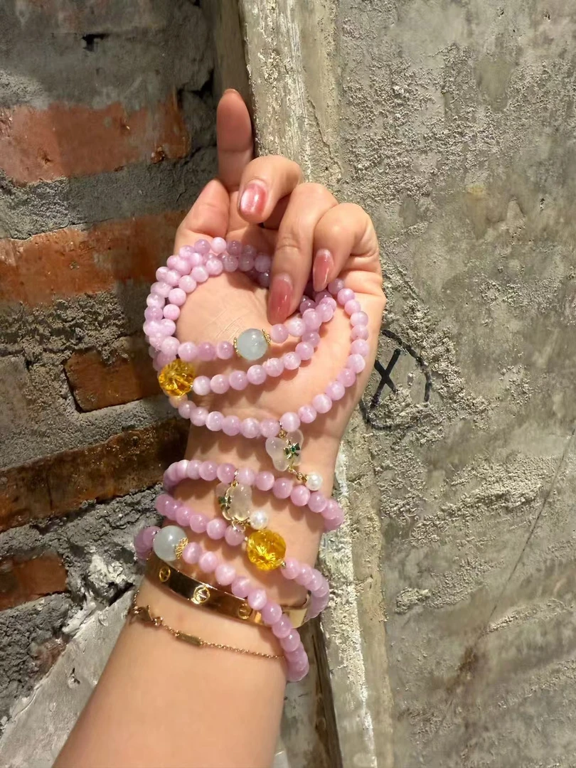 非金属仿水晶手链 新款时尚百搭简约气质休闲手链AL06031