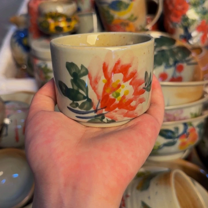 瓷片景德镇陶瓷手工手绘