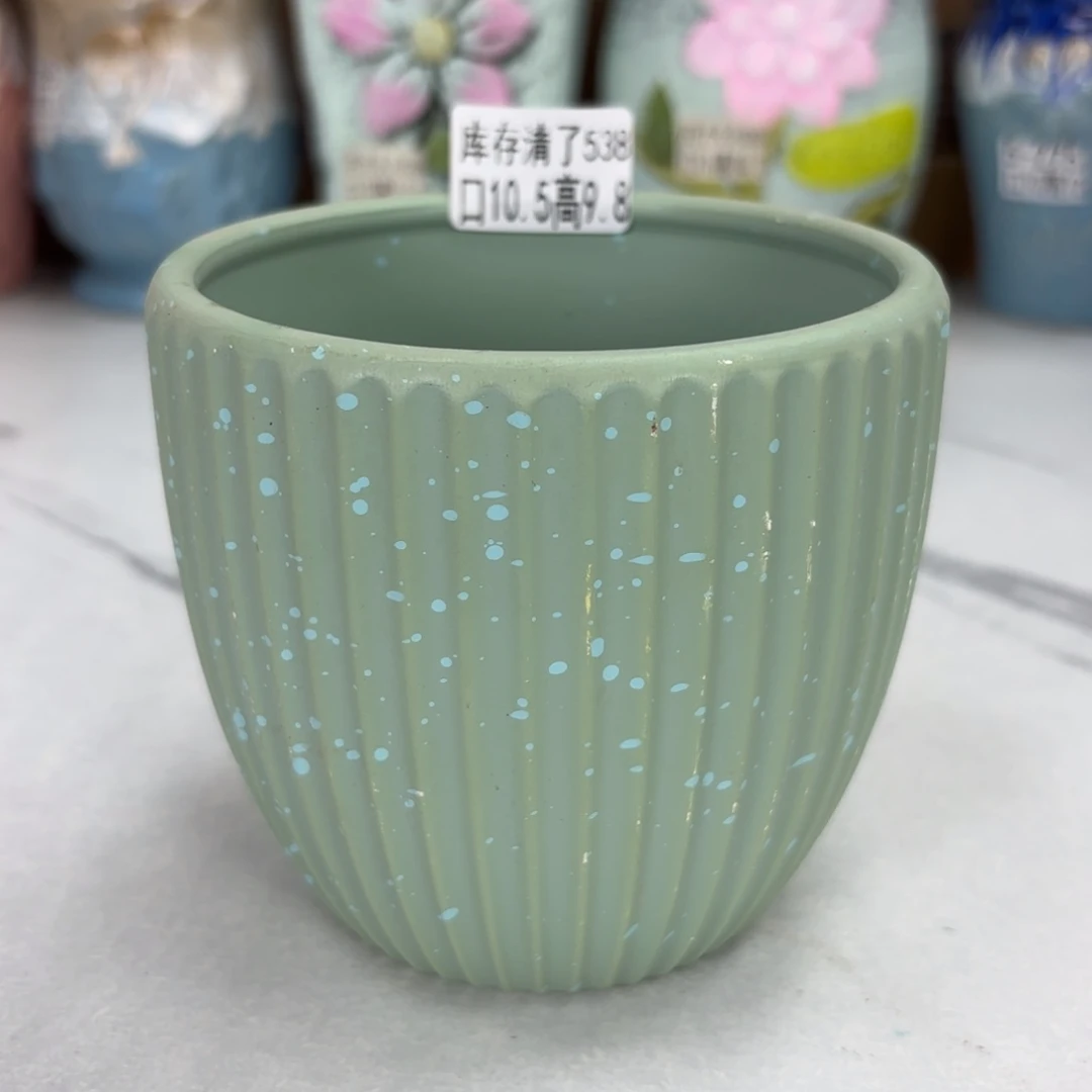 @夏西陶瓷花盆@@5538