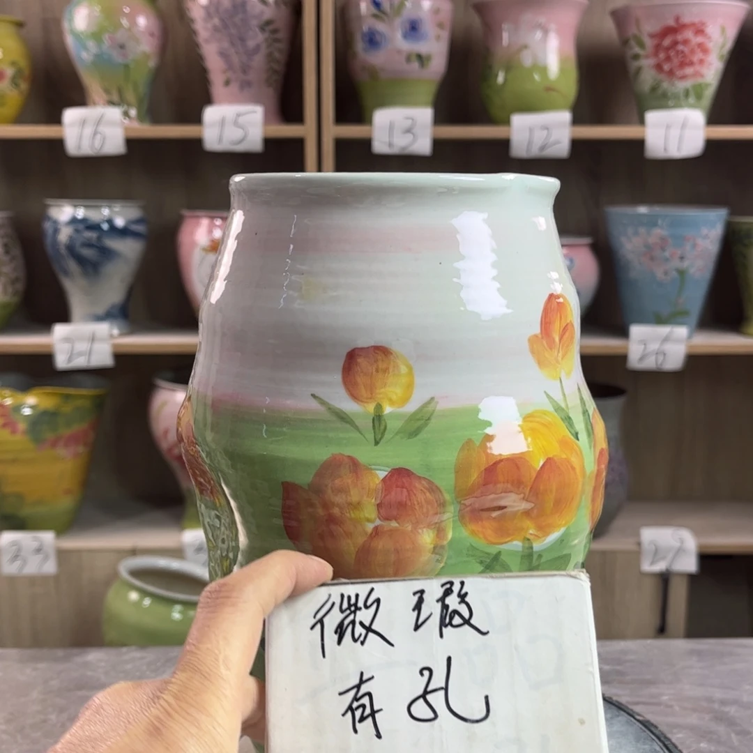 景德镇陶瓷花盆花盆