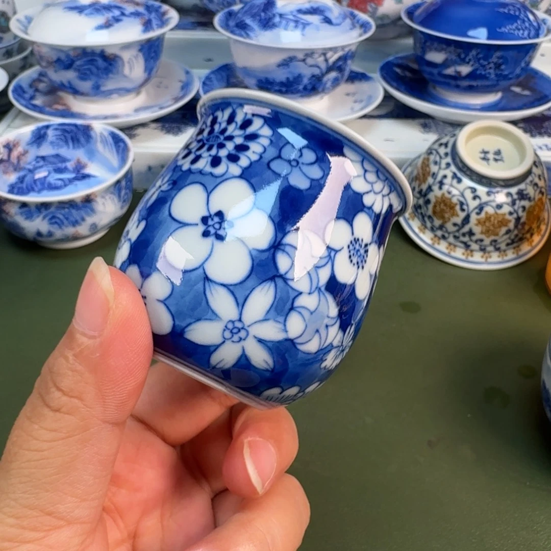 景德镇纯手绘茶具圆圆212