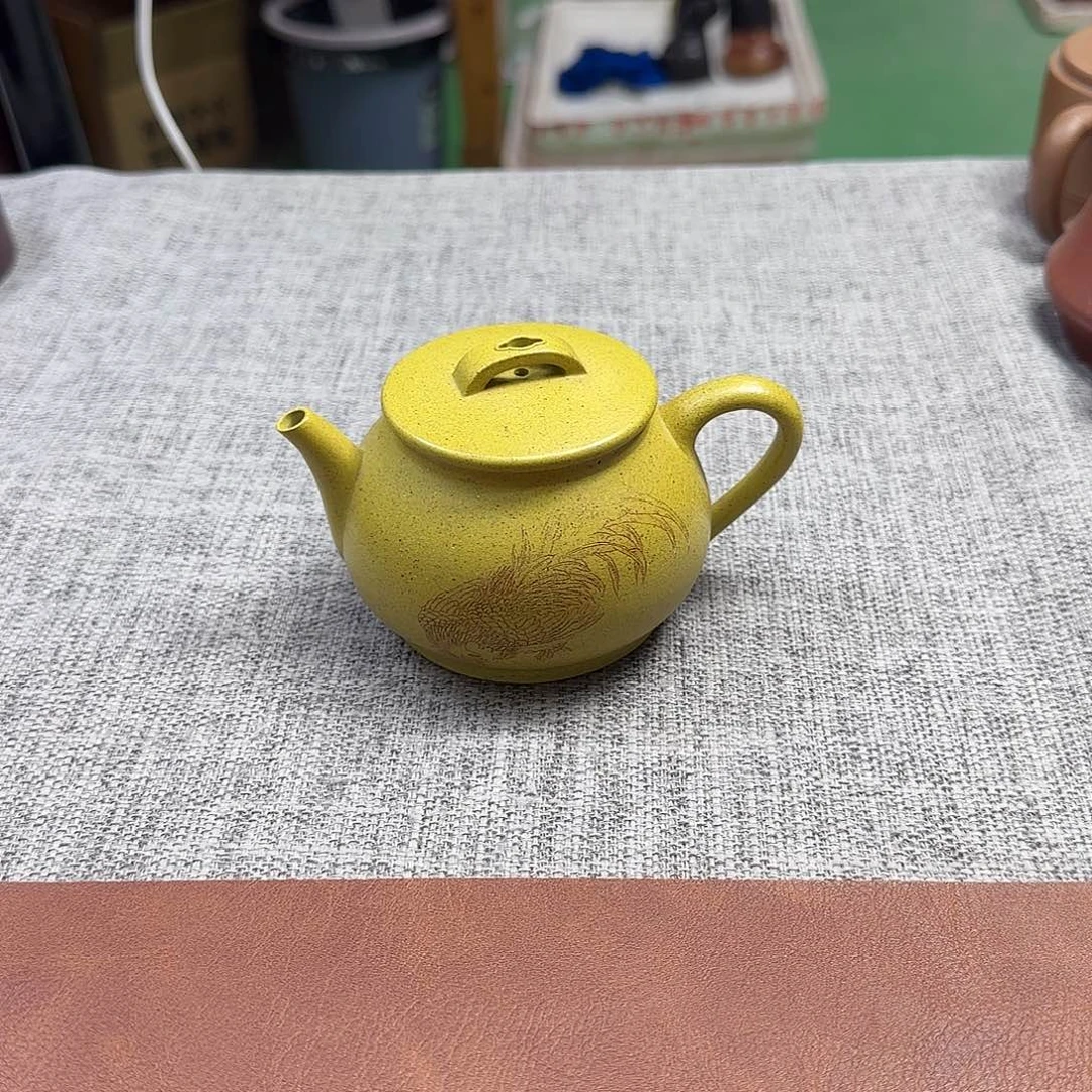 茶壶紫砂民间手艺人全手工制作