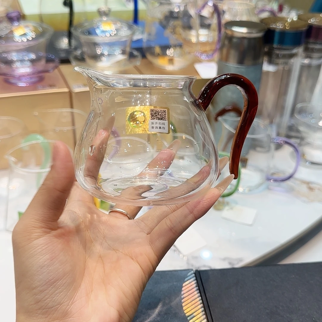 禾器琥珀色晶悦公道杯