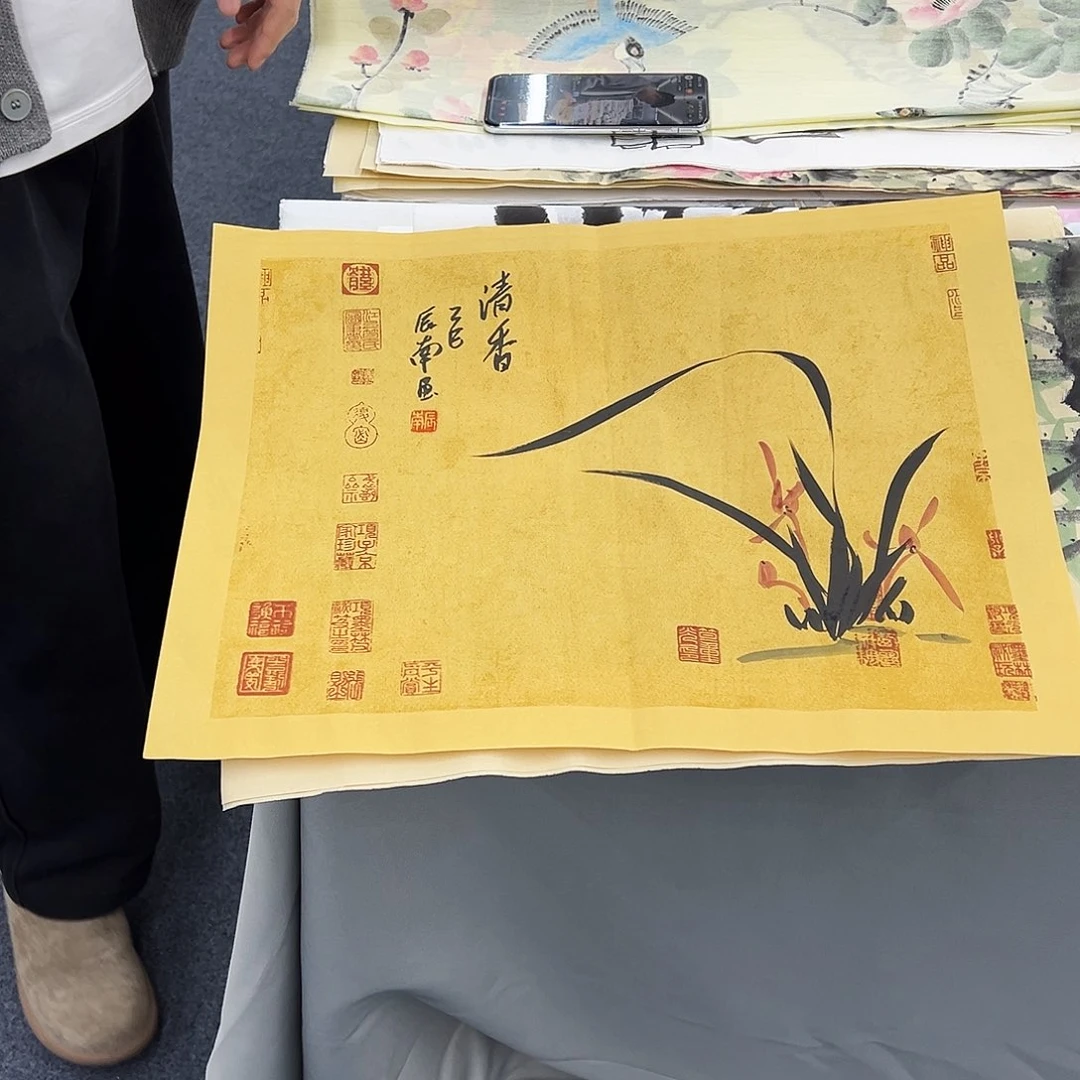 国画纯手绘作品欣赏