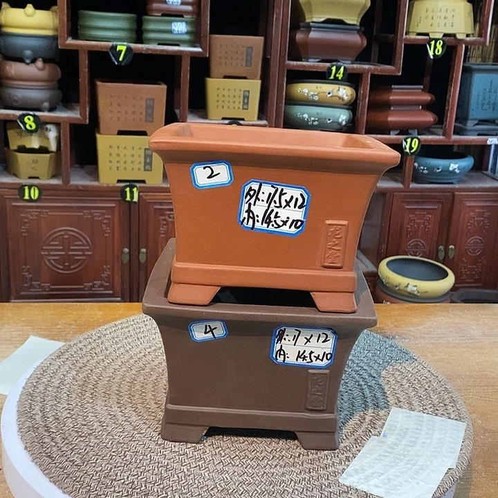 紫砂花盆紫砂花盆