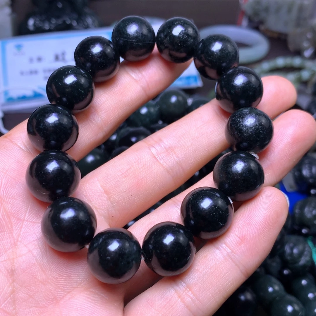 和田玉未镶嵌手链16