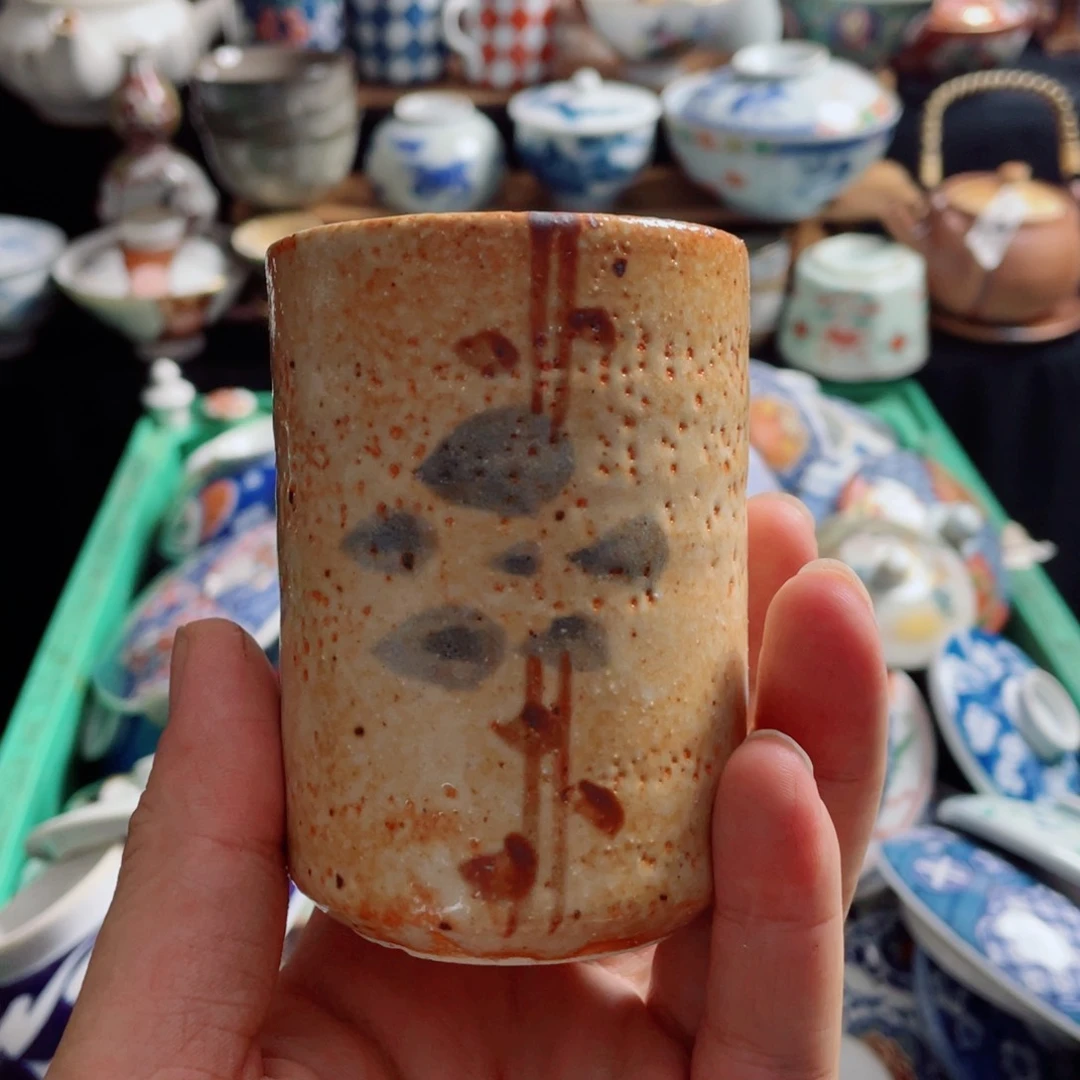 瓷片无款志野杯哈哈哈哈