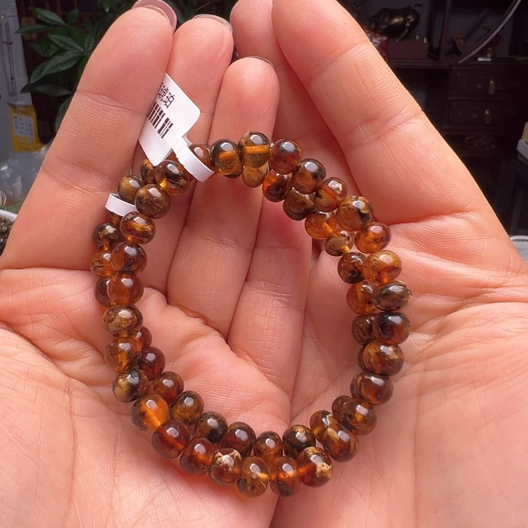 未镶嵌琥珀裸石抚顺琥珀10791七多样性发其一