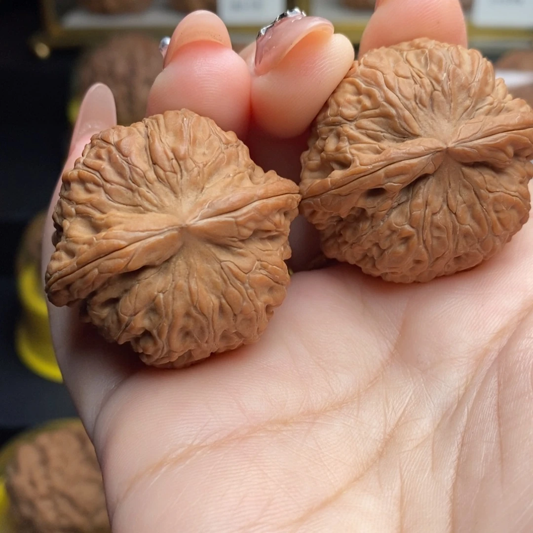 吊坠文玩核桃38平底锅