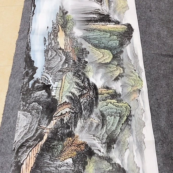 用***7国画国画国画小六尺的