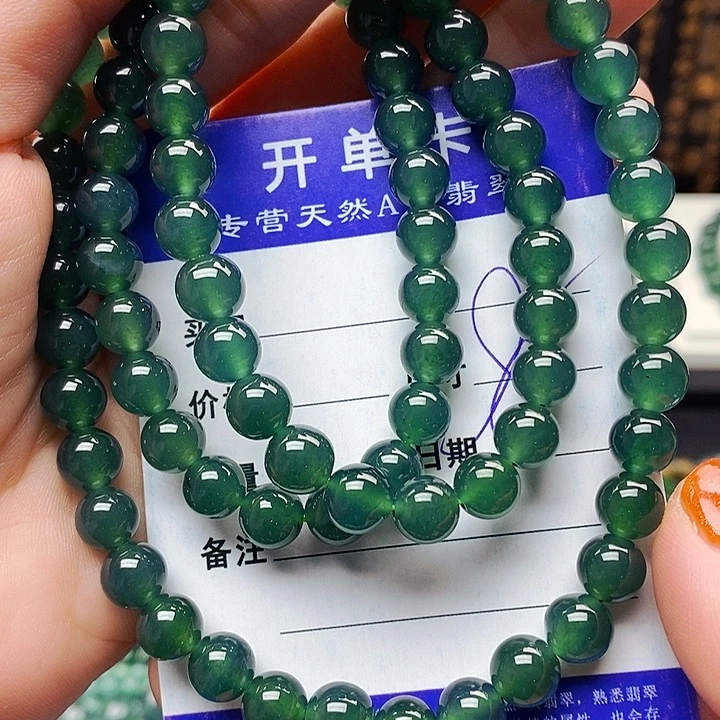 翡翠未镶嵌手链翡翠