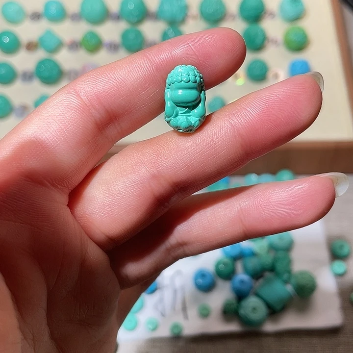 手工雕刻配饰配珠卡9+