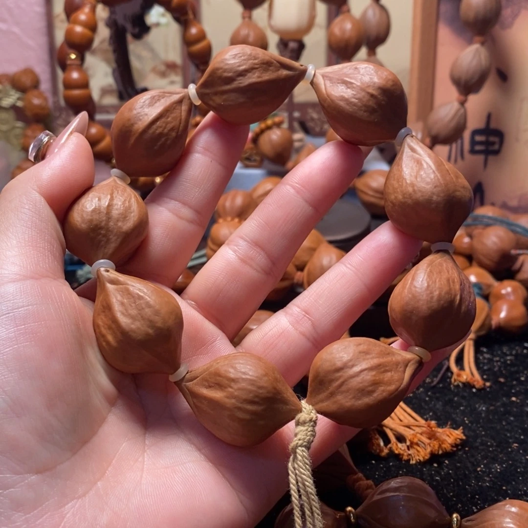 手串/手链橄榄核2.3素核蒜头9颗