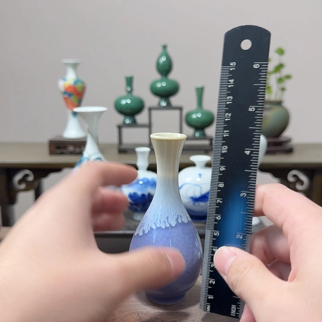 陶瓷手工非常迷你小花器