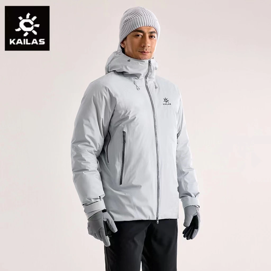 KAILAS凯乐石阿斯本硬壳羽绒服700蓬鹅绒保暖滑雪男 KG2443131