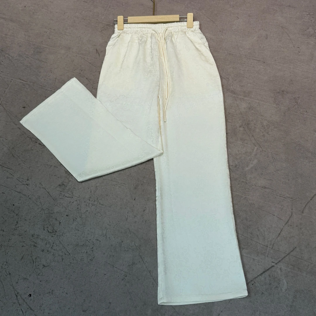 【百搭裤】原版 新款新中式国风气质轻奢时尚百搭直筒裤