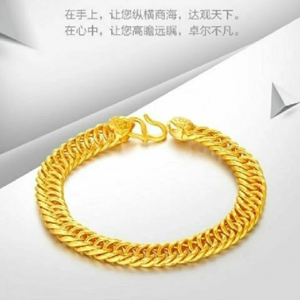 合金手链  合金手链 合金手链 老板手链男士男款时尚霸气不掉色个