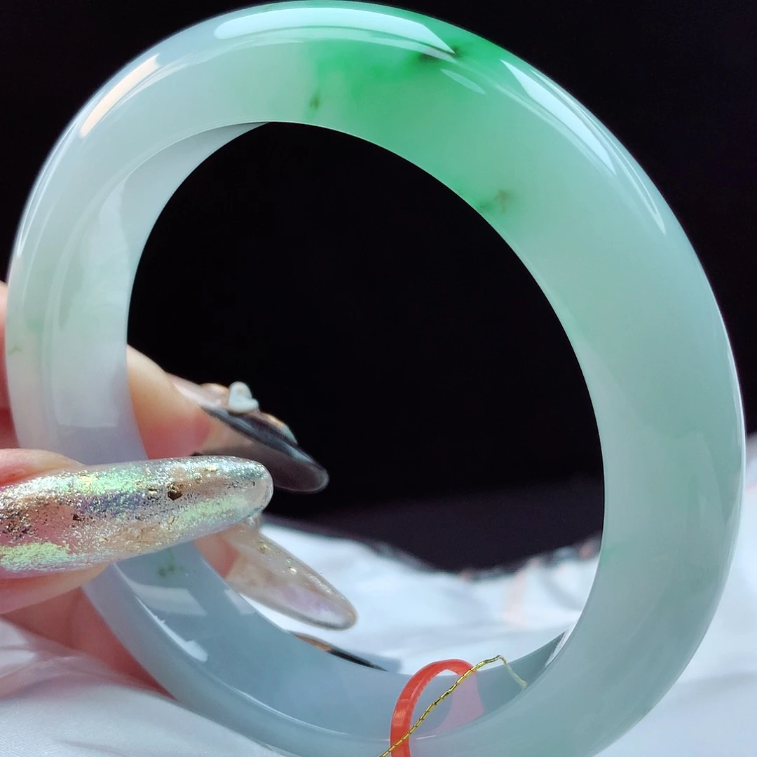 未镶嵌手镯翡翠58圈4862种老高性价比强推