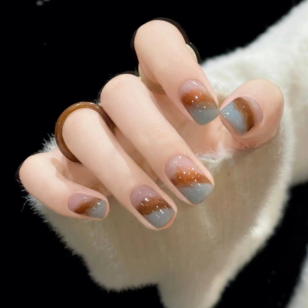 美甲穿戴甲短中长款穿戴甲2025新款高级感手工穿戴美甲指甲贴片