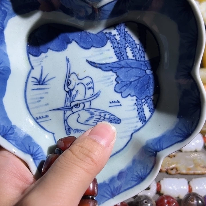 瓷，瓷盘，纯手工制作袁*勇