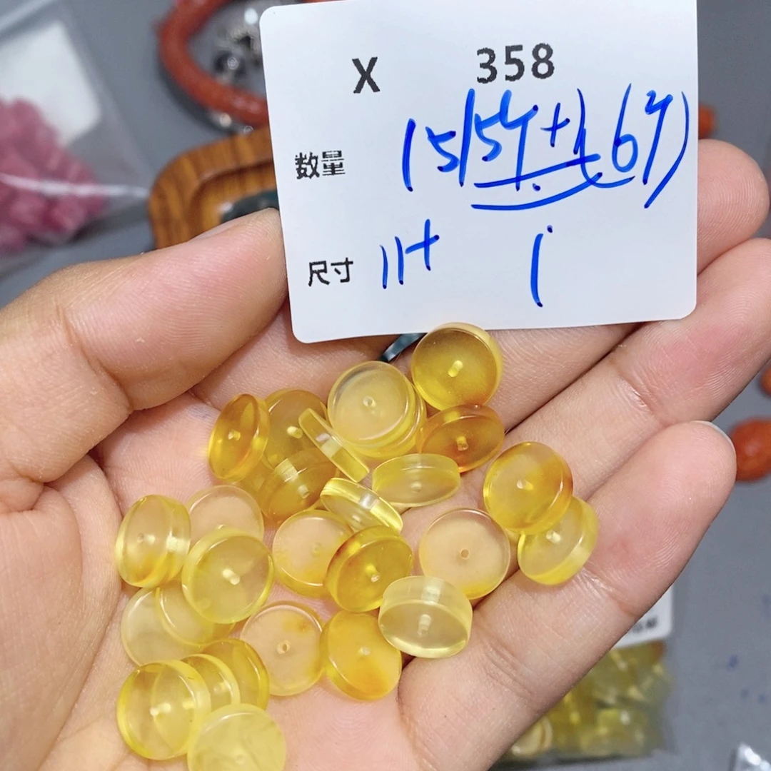 未镶嵌颈饰琥珀X358