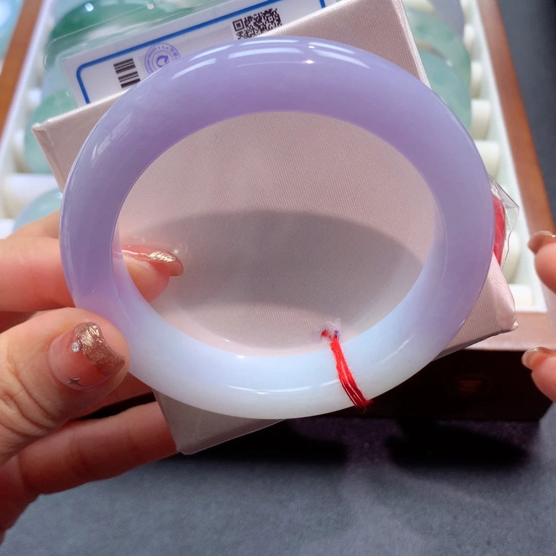 翡翠未镶嵌手镯22号