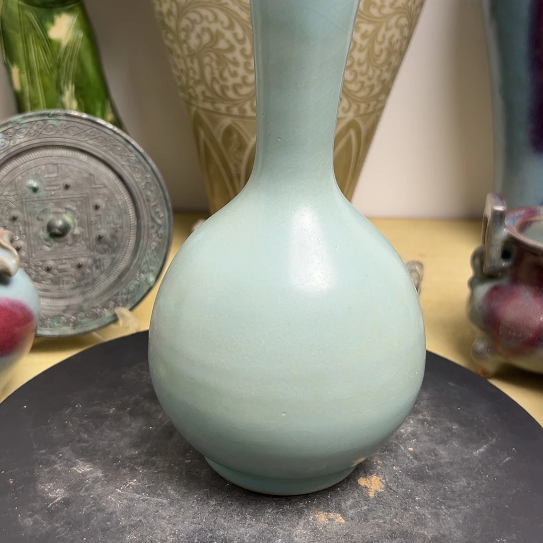 摆件伯*瓷器摆件完整的