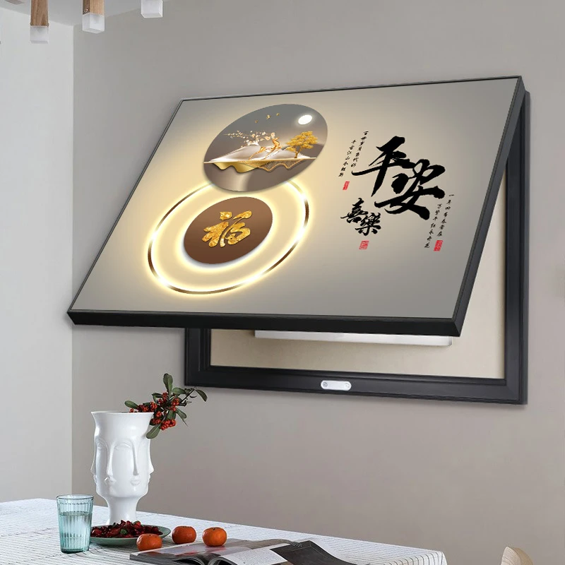新款福禄墙壁挂画电表箱装饰画开关挂墙背景墙装饰画2025居家好物