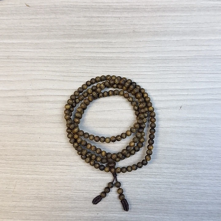 沉香手串8g+奇楠沉香圆珠0.4多圈多样性发一