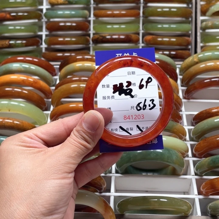 蛇纹石玉手镯未镶嵌✨****）