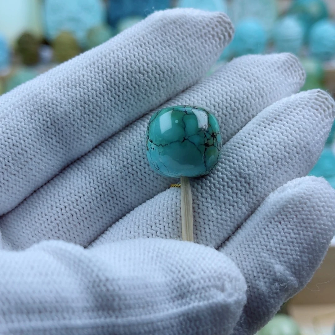 绿松石未镶嵌珠宝奇石15mm