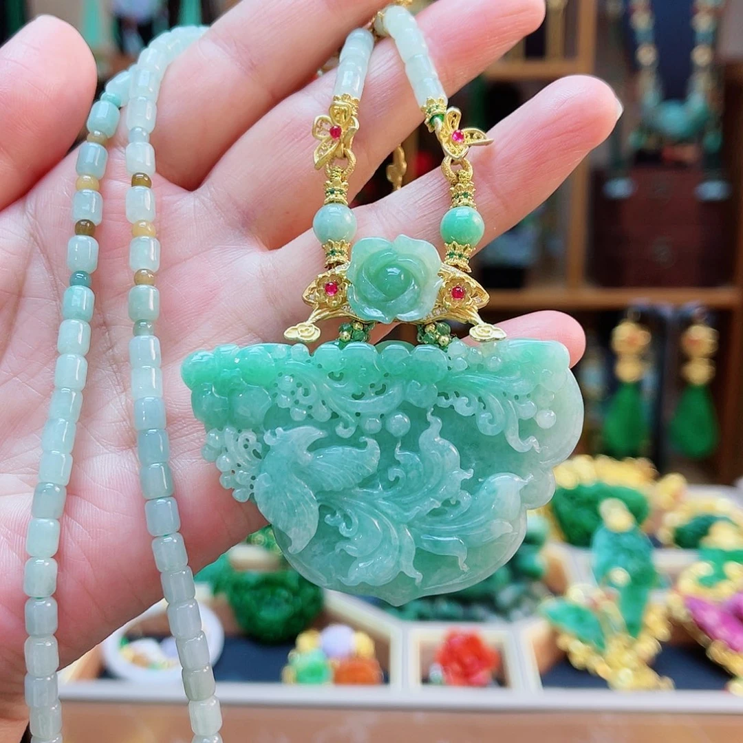 颈饰合金翡翠48小时鉴赏期