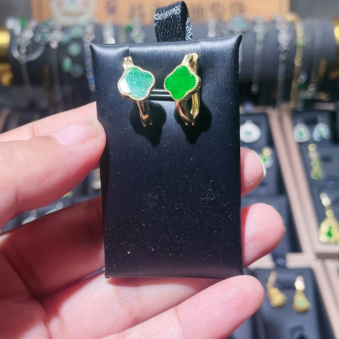 翡翠银S925镶嵌颈饰