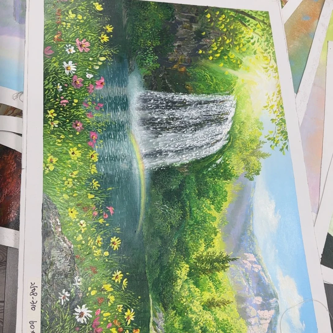 油画你在我心里是个