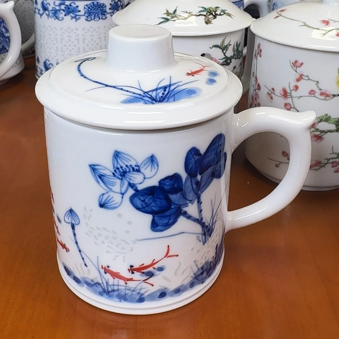 景德镇陶瓷高温办公杯