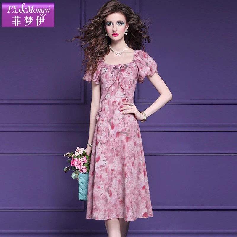 菲梦伊新款时尚连衣裙FXXL1208