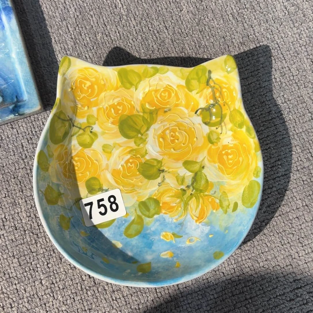 景德镇手绘高温釉下彩陶瓷茶具