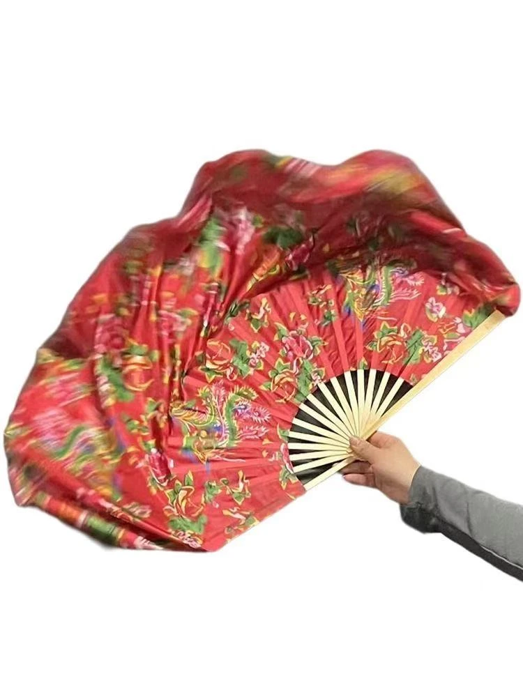 专用东北大花扇子秧歌扇子新款舞蹈扇子广场舞扭秧歌扇子