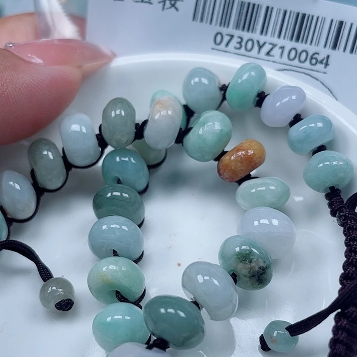 翡翠足银镀金镶嵌吊坠(不含链)