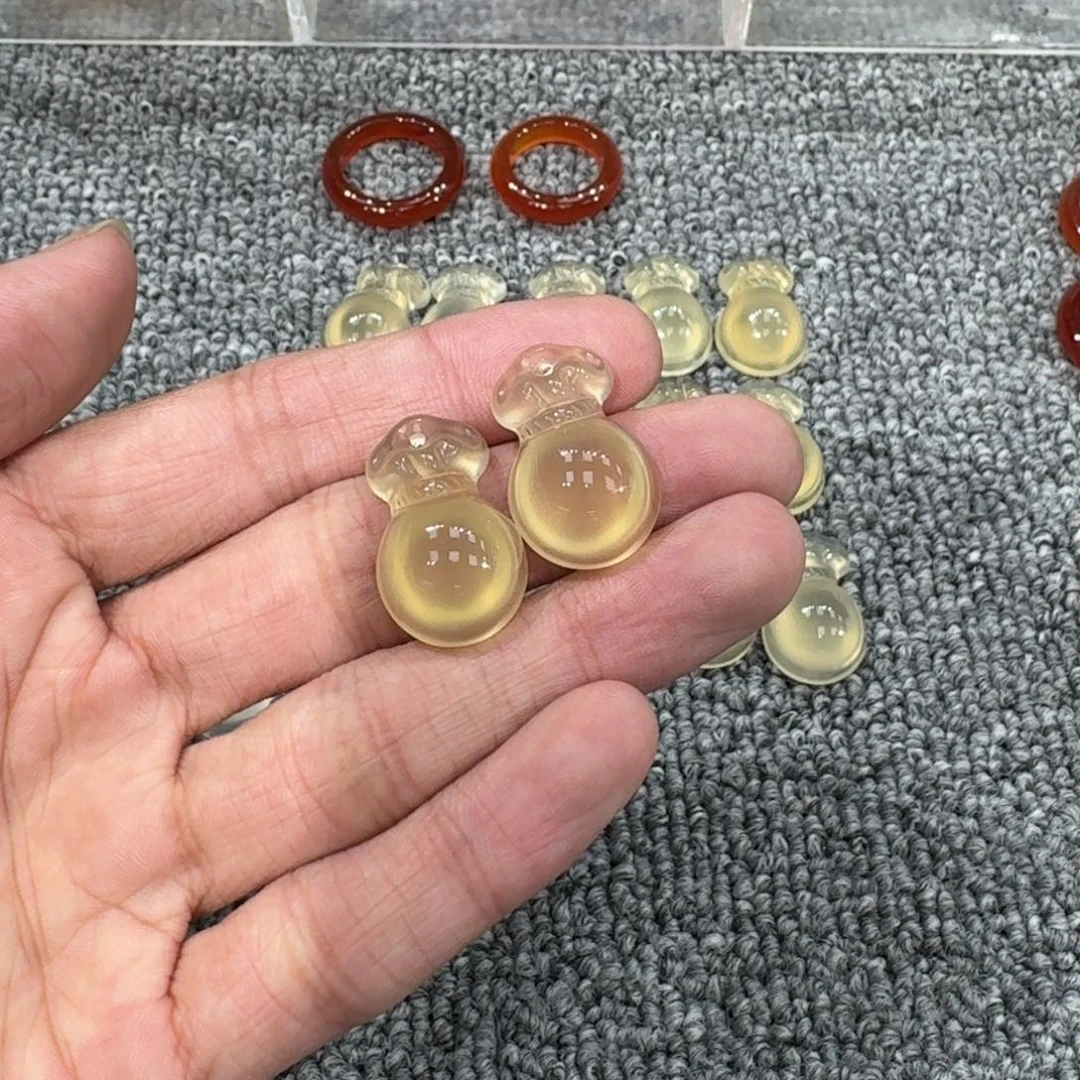 这***桃玛瑙/玉髓未镶嵌颈饰02