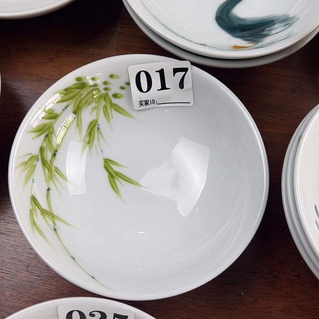 瓷片景德镇陶瓷手工手绘制作