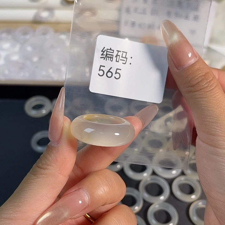 玛瑙/玉髓未镶嵌戒指565港15