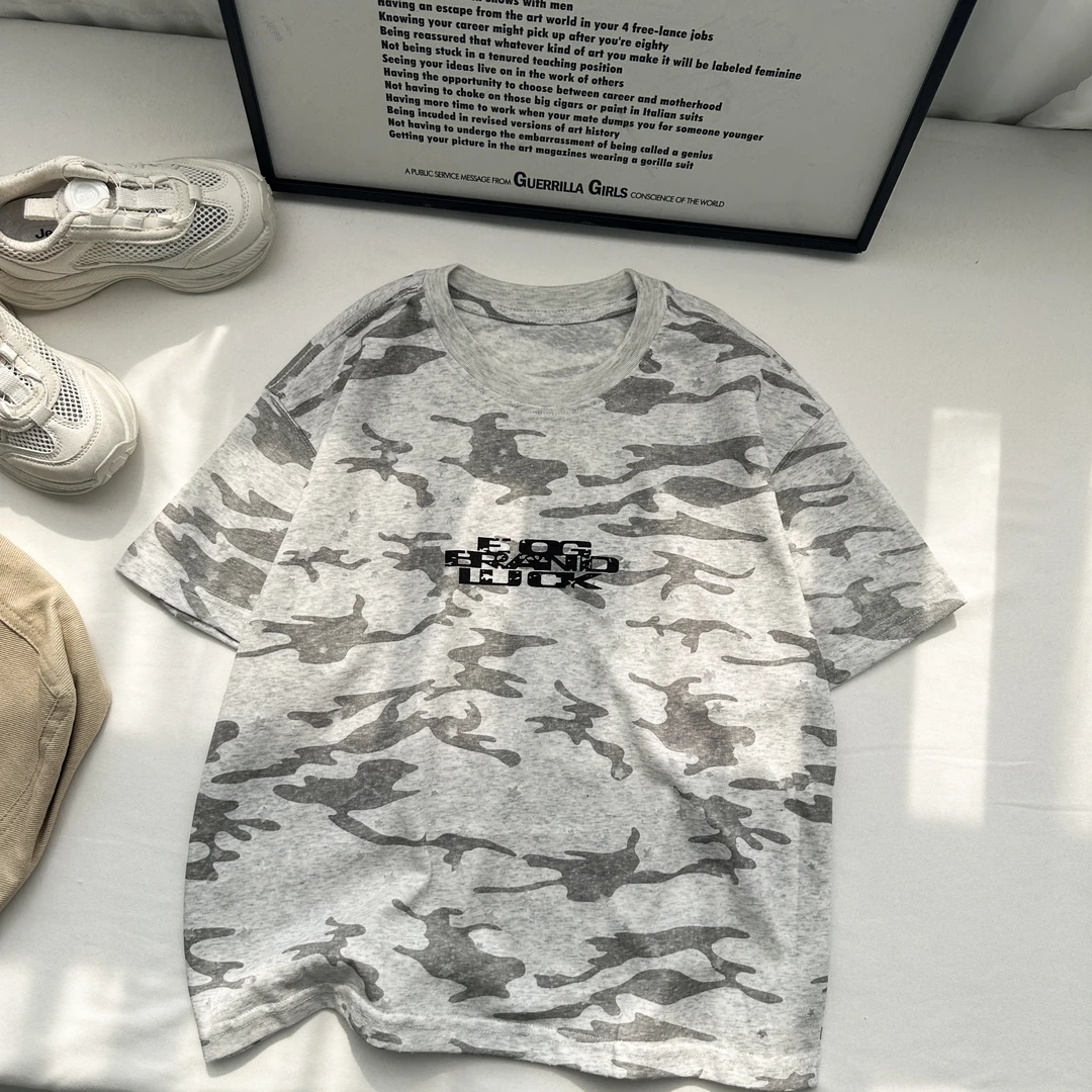 若大王时尚百搭童装圆领童装短袖T恤 JM5079