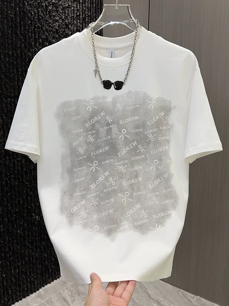 狂派斯基础大众休闲夏季短袖印花T恤上衣136