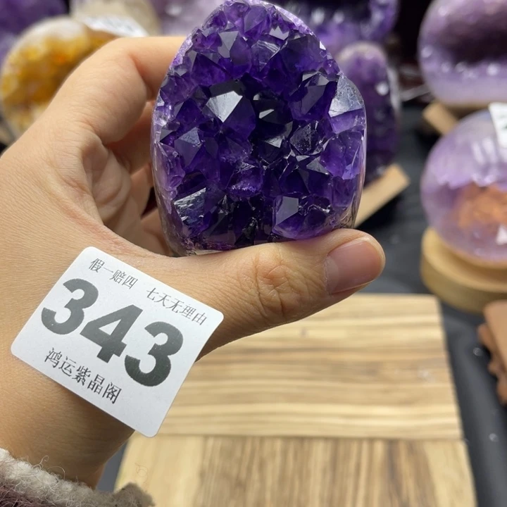 大型摆件（非配饰）未镶嵌紫晶