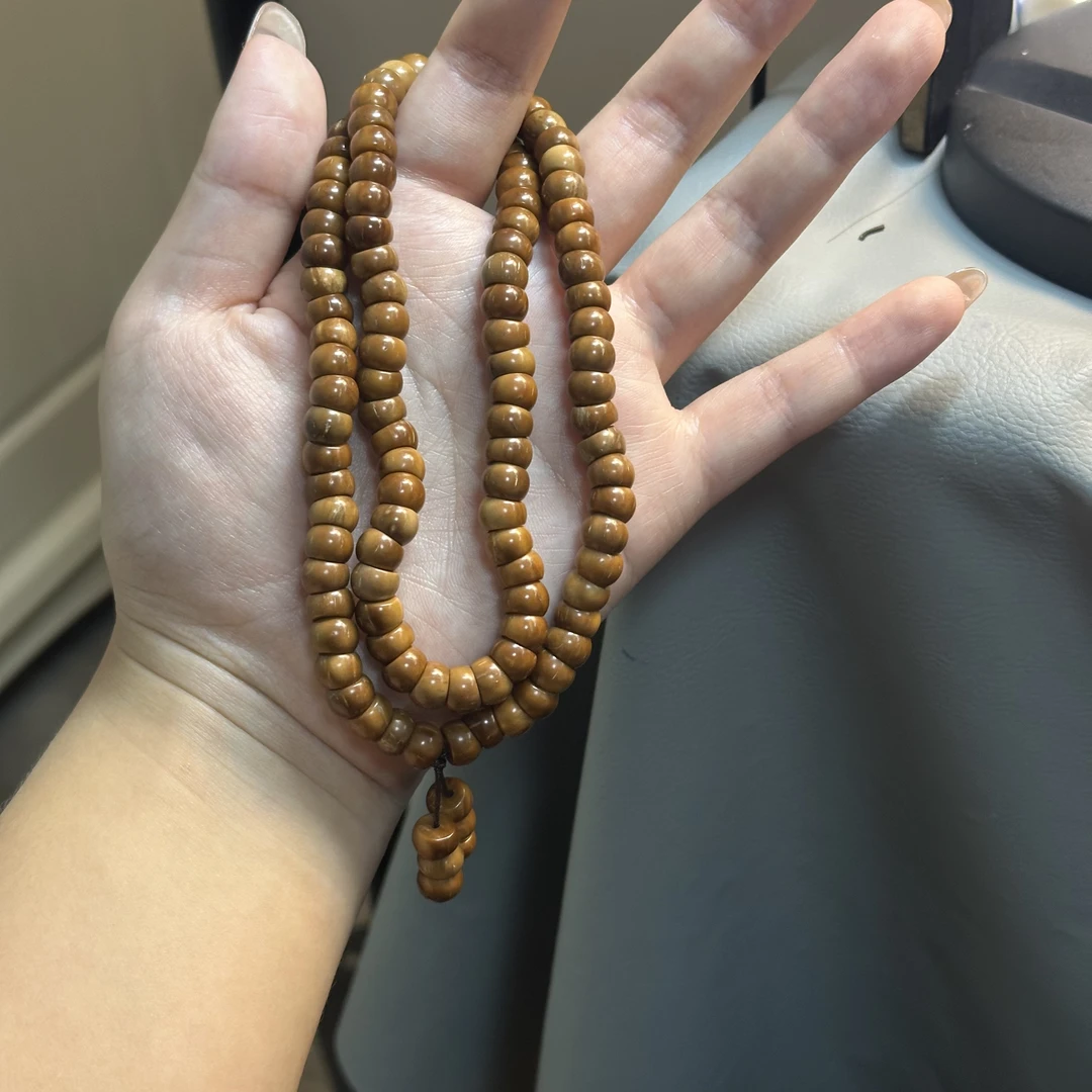 精品库克大肠8mm脖挂原生态纯天然长串男女