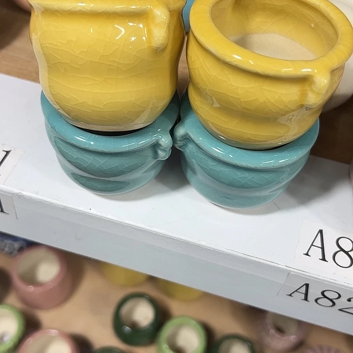 微瑕陶瓷花盆满9.9发
